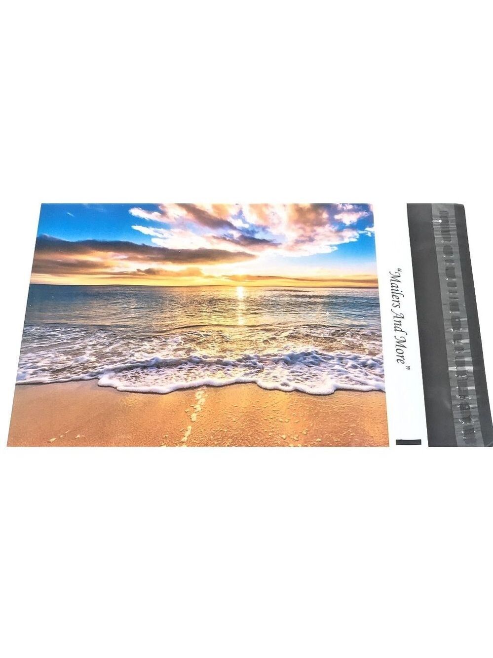 25 10X13 Poly Mailers Sunset Beach Flat PRICE FIRM - Picture 6 of 9